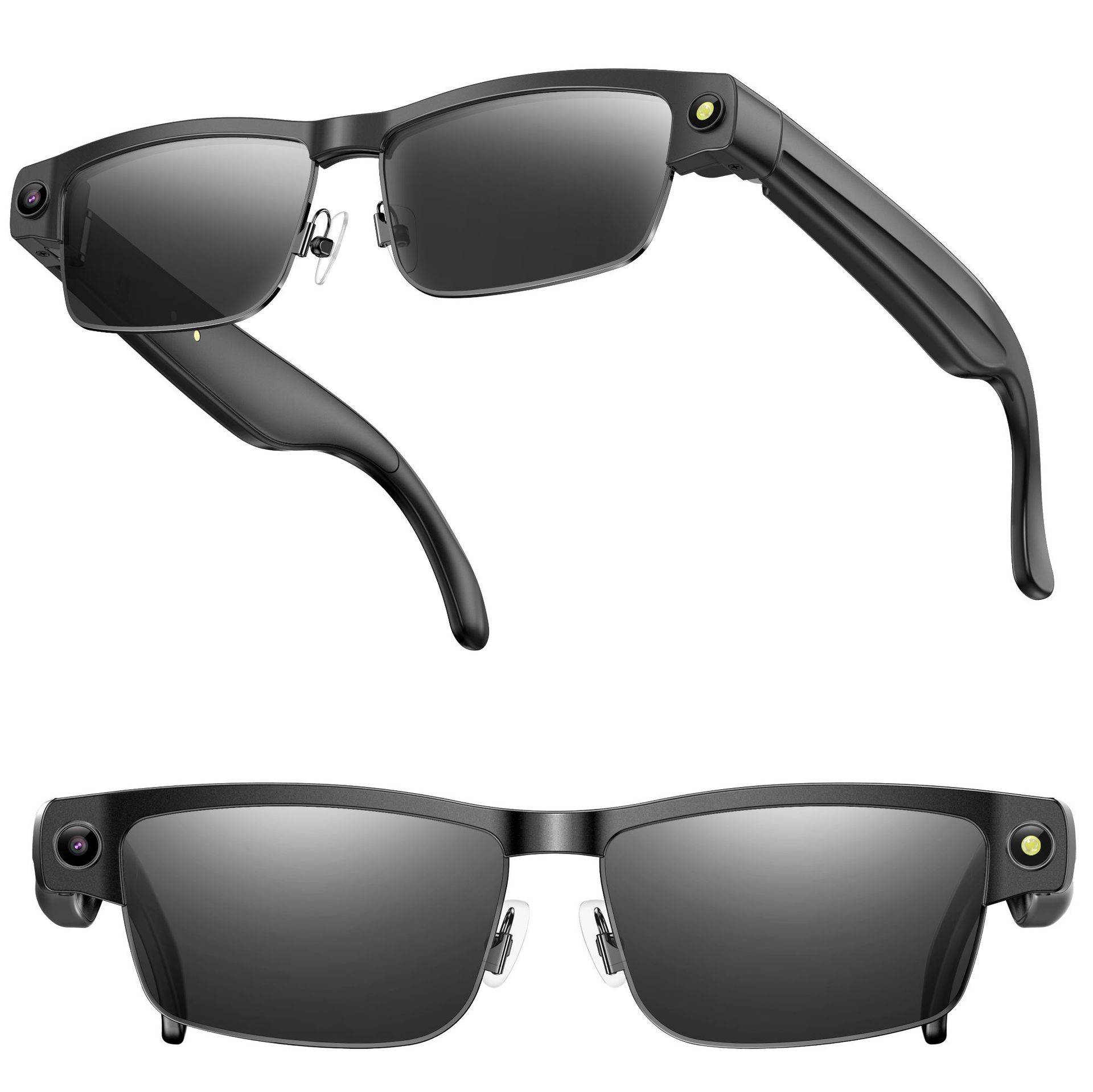 Audio Music To Video Ai - Lunettes Intelligentes L802 avec Caméra 8