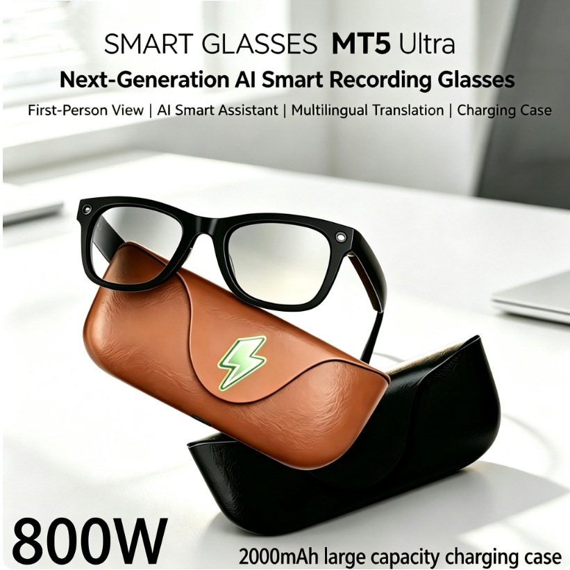 Audio Music To Video Ai - Lunettes intelligentes IA 2026 HD avec