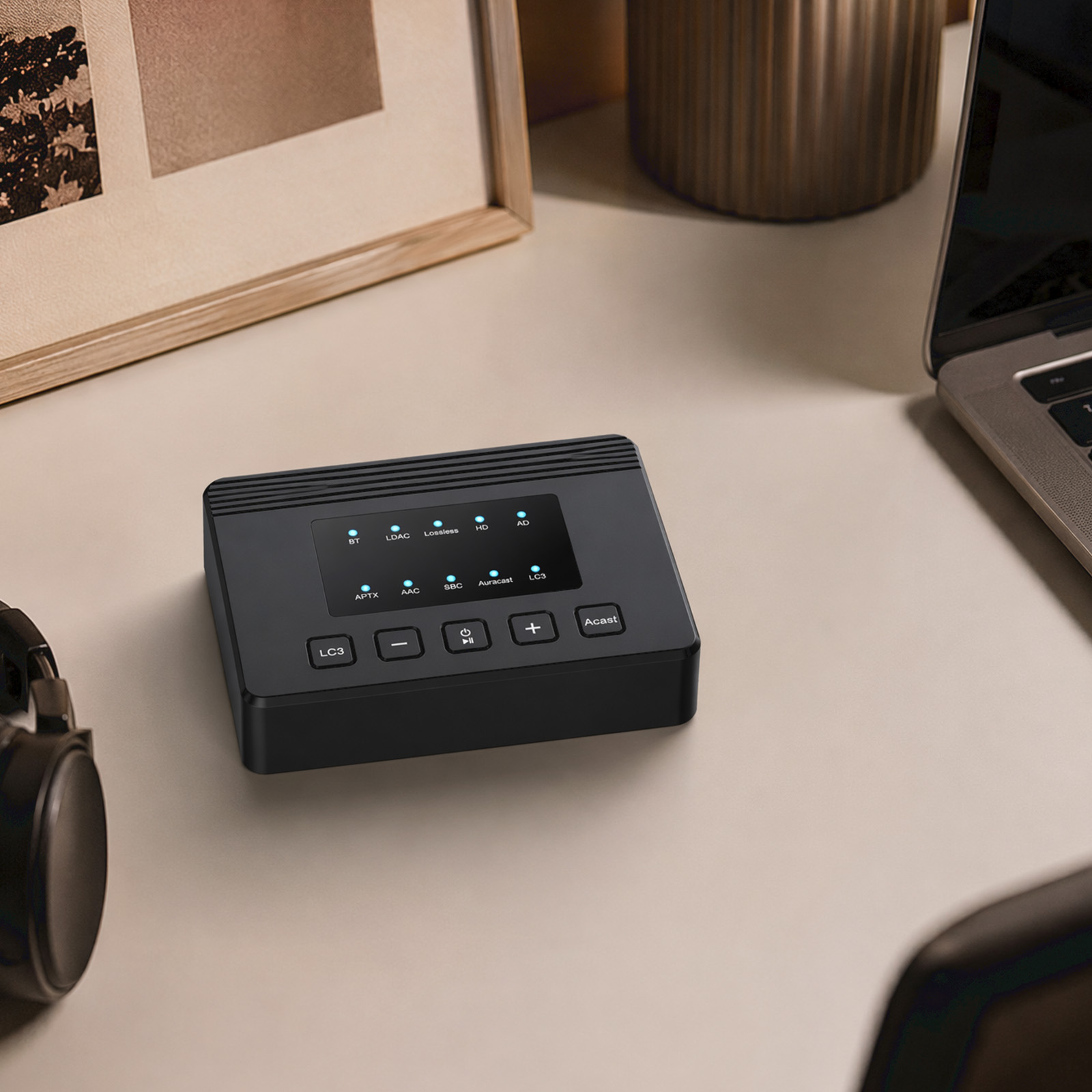 Audio Hd Music - Récepteur Audio Bluetooth 6.0 LDAC AptX-HD/AD/LL,