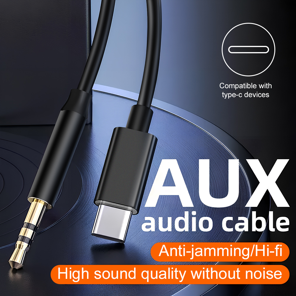 Audio Music Link - Câble Audio AUX de Type C