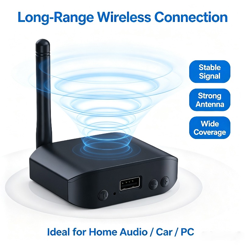 Audio Music Link - Adaptateur Bluetooth pour haut-parleurs, récepteur audio