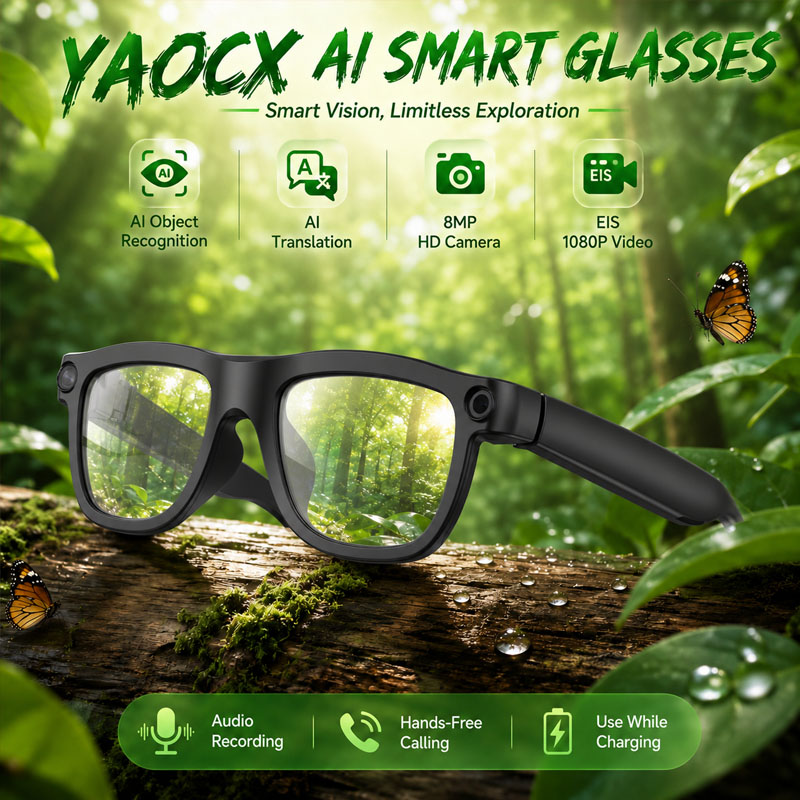 Audio Music To Video Ai - Lunettes intelligentes IA, traduction IA, appels