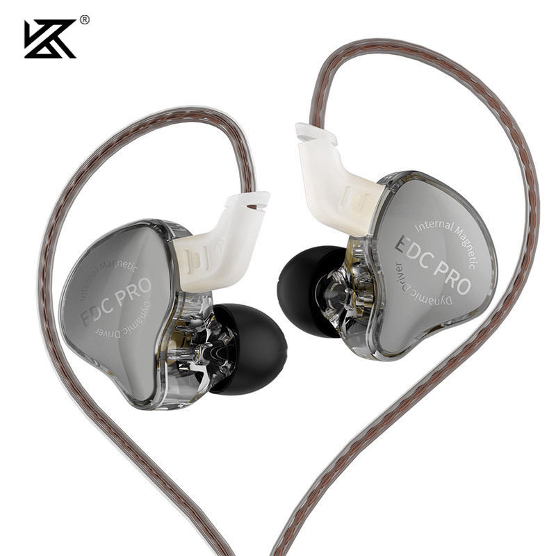 Audio Music Hifi - Casque KZ EDC Pro, écouteurs intra-auriculaires