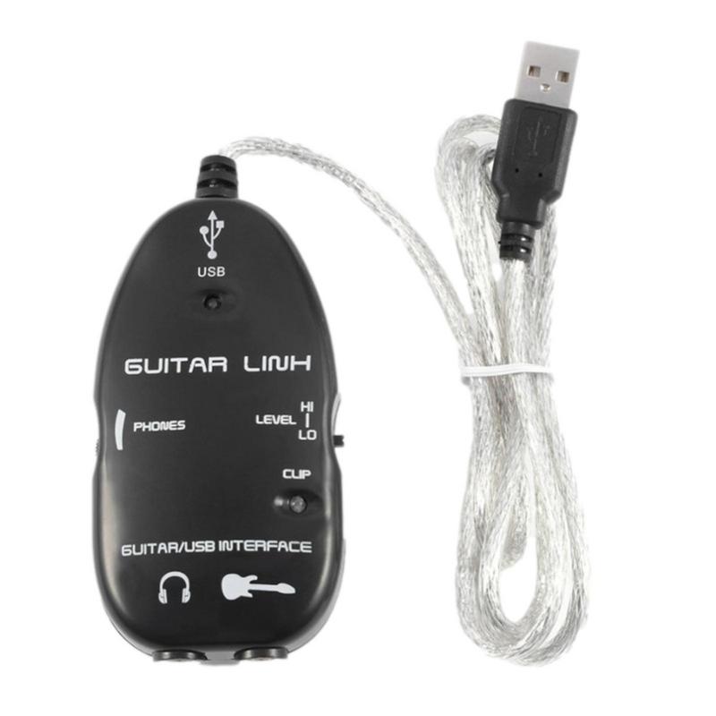 Audio Music Link - Câble de connexion USB pour guitare