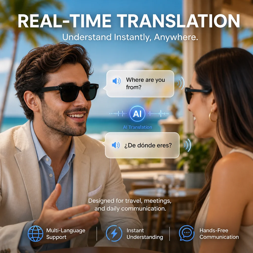 Nouvelles lunettes caméra IA 2 - Audio Music To Video Ai avis et prix