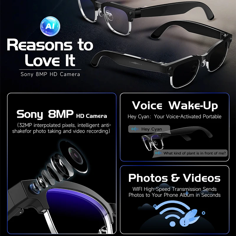 Lunettes de traduction intelli - Audio Music Recognition avis et prix