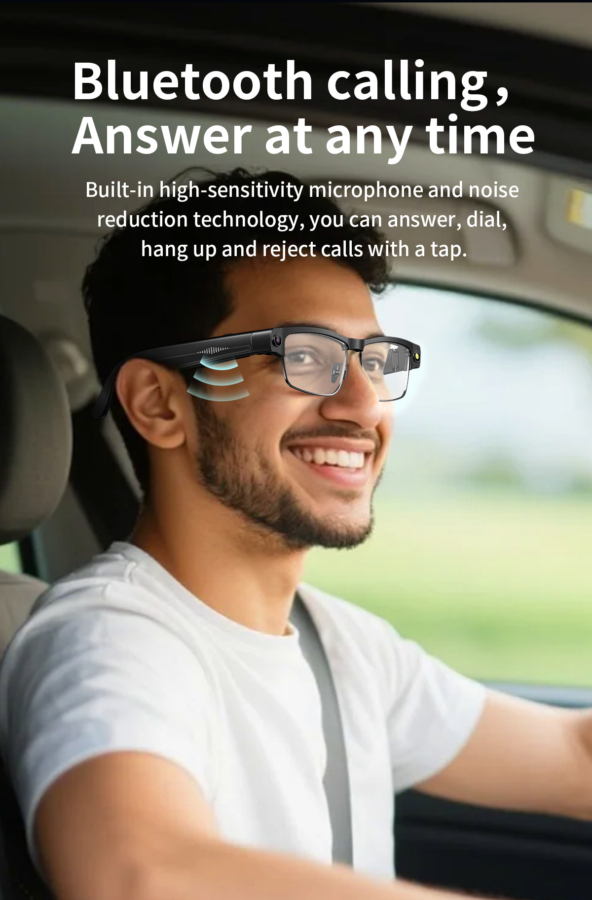 Lunettes Intelligentes L802 av - Audio Music To Video Ai avis et prix