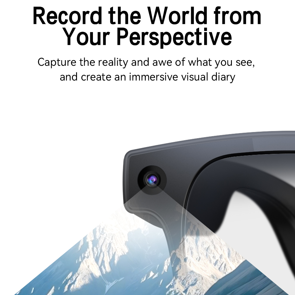 Nouvelles lunettes caméra IA G - Audio Music Recognition avis et prix