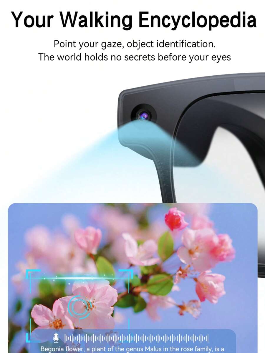 Lunettes intelligentes IA avec - Audio Music Recognition avis et prix