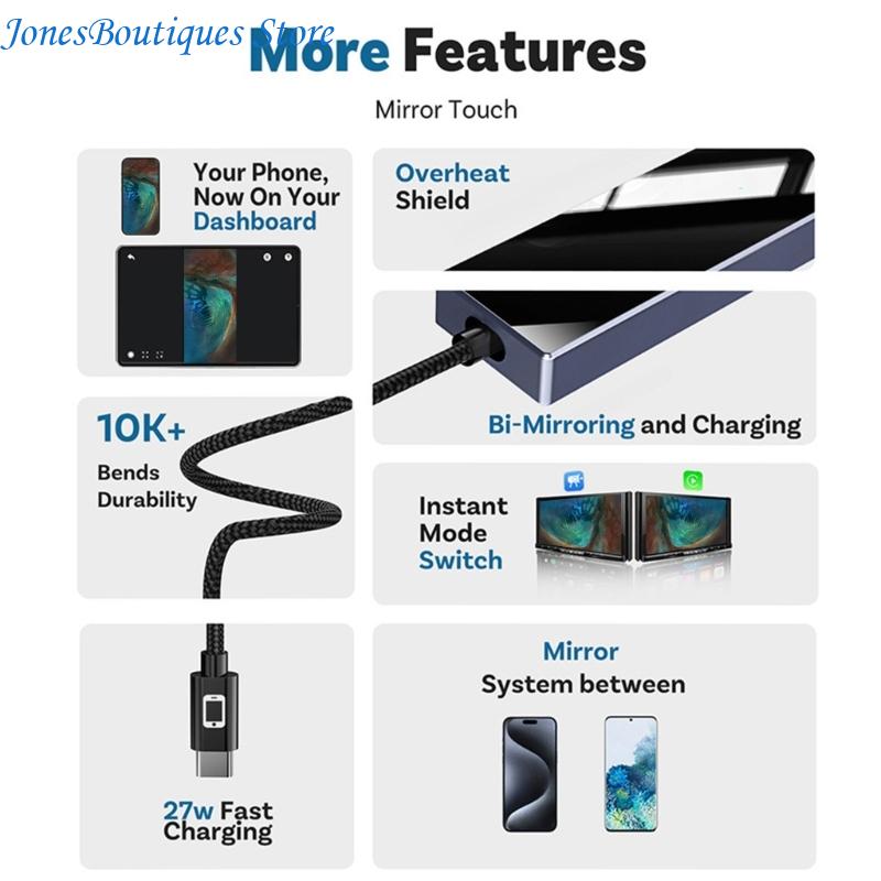 Box Radio Mirroring Link 720P, - Audio Music Link avis et prix