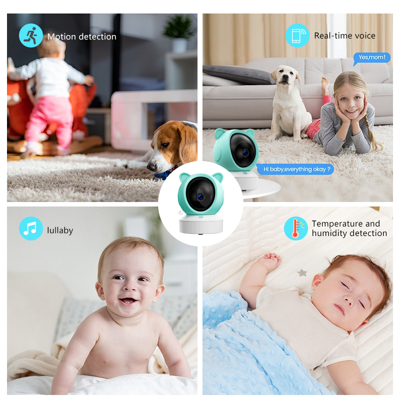 Danmini 1080P bébé moniteur Mo - Audio Hd Music avis et prix