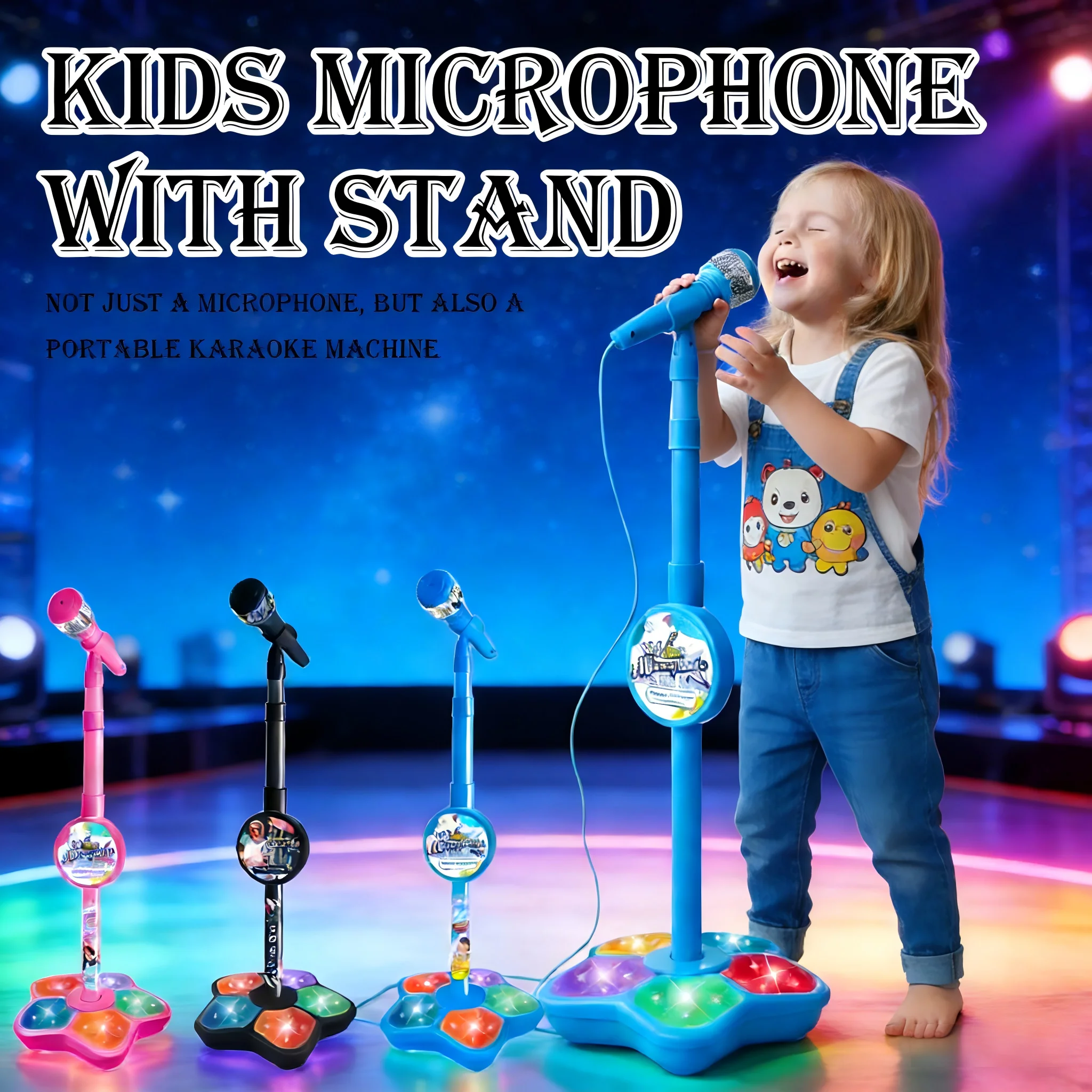 Microphone de karaoké avec sup - Audio Music Editing avis et prix